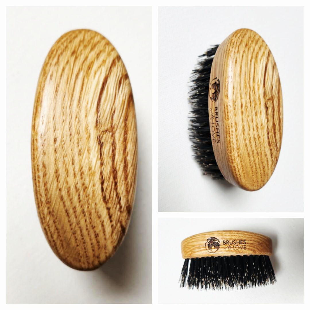 szczotka do brody mała Dąb