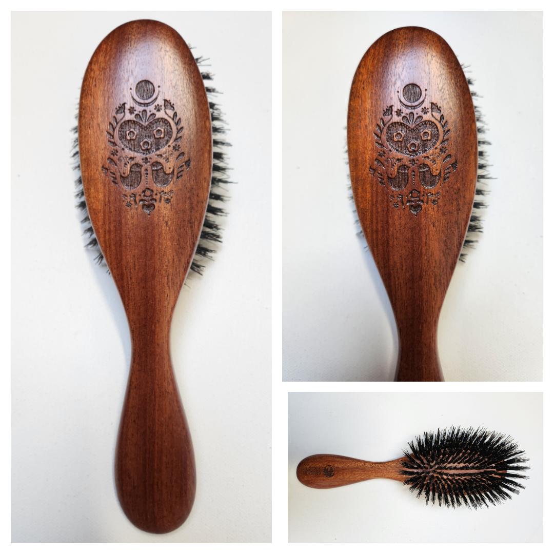 Szczotka do włosów duża Ludowo mi