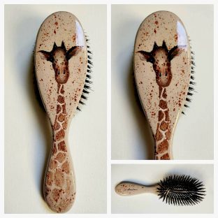 Szczotka do włosów duża Żyrafa