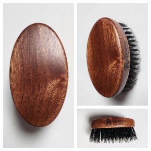 Szczotka do brody duża Mahoniowa