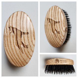 Szczotka do brody duża Wilk