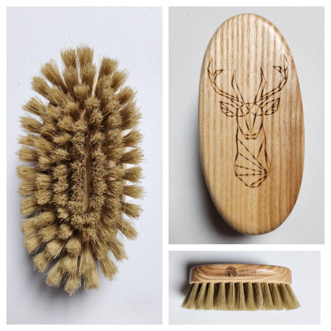 Szczotka do masażu ciała Jeleń