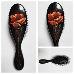 Szczotka do włosów duża Mak