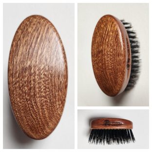 Szczotka do brody mała Mahoniowa