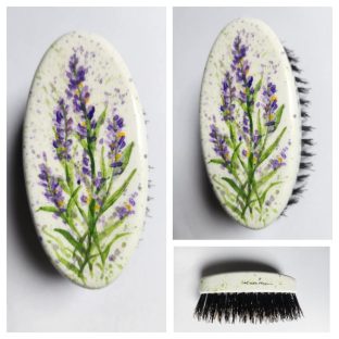 Szczotka do włosów torebkowa Lawenda