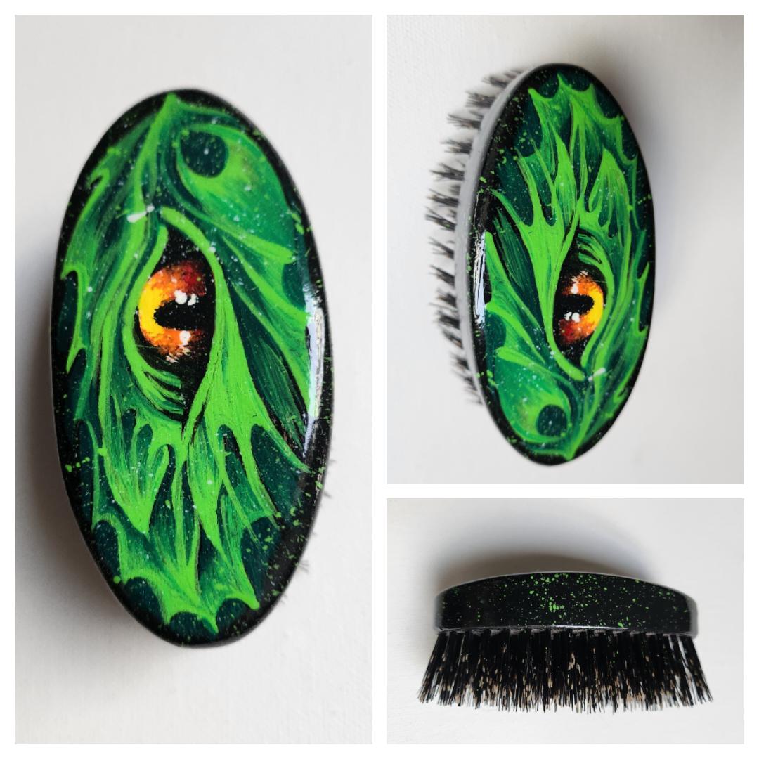 Szczotka do włosów torebkowa Oko smoka